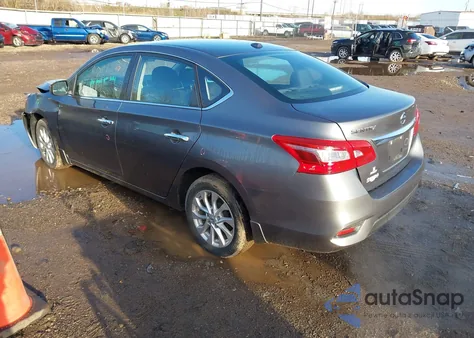 2018 Nissan Sentra Sv из США, поврежденный, VIN 3N1AB7AP7JY306352